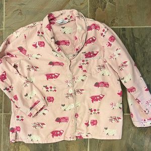 Company Store cotton flannel piggy pajamas